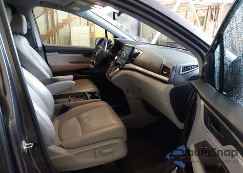 2020 Honda Odyssey Ex-L/Ex-L W/Navi Res from USA, damaged, VIN 5FNRL6H73LB071587